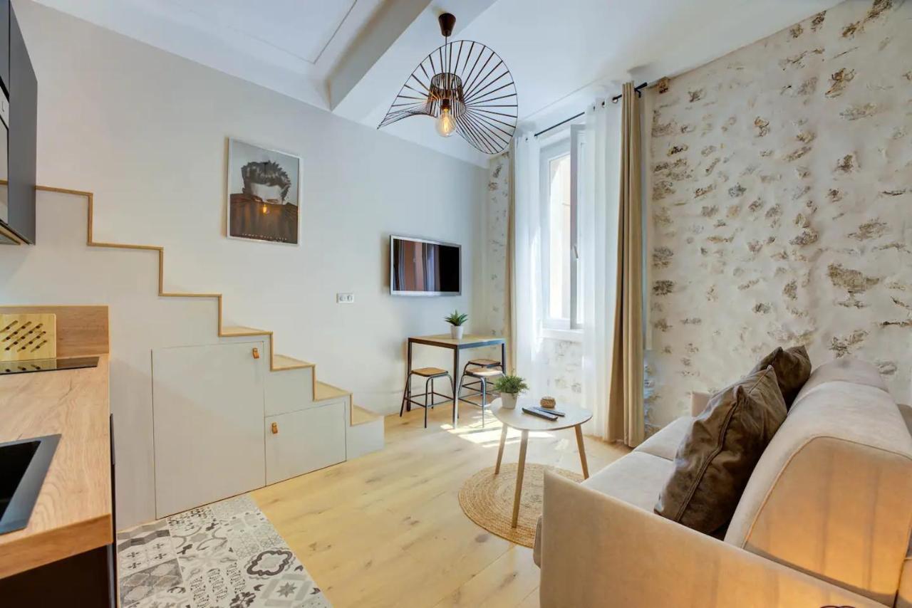 Duplex Studio Apt Mezzanine Near Shops & Cafes Antibes Kültér fotó