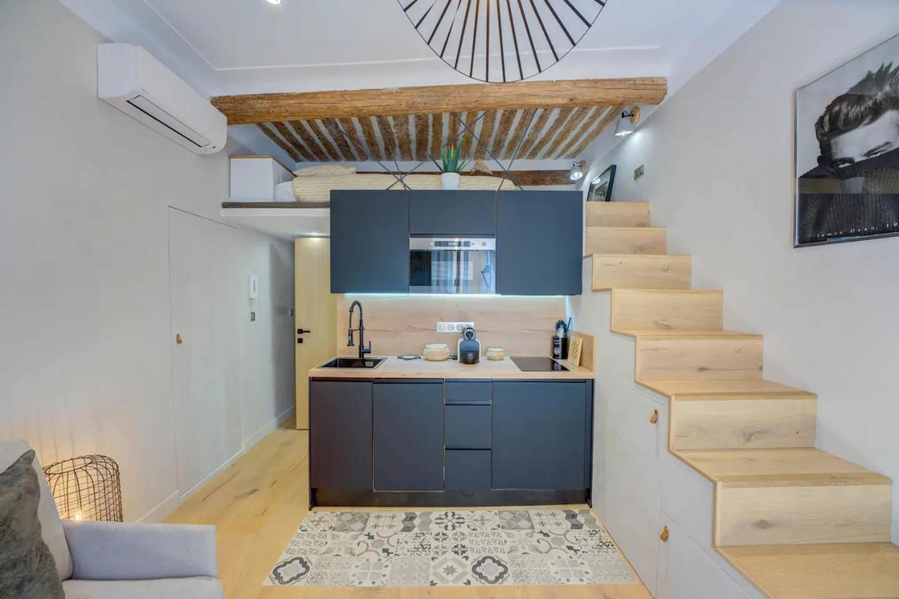 Duplex Studio Apt Mezzanine Near Shops & Cafes Apartman Antibes Kültér fotó